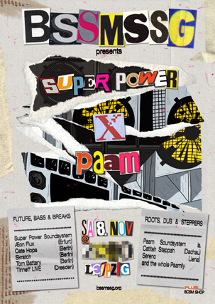 bssmssg pres super power x paam poster